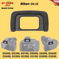 Rubber Eyecup Nikon DK-25 Nikon D5600 D5500 D5300 D5000 D5100 D3200 D3300 D5300 D5200 D3100 D3500 Ey
