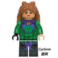 Superhero DC Comic Assembly Blocks Third Generation Cyclone Intelligent Building Toys for Girls Plas