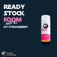 Foom Icy Strawberry Fruity Series Salt Nic Liquid