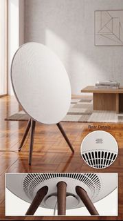 [Expat Moving Sale] Iconic Bang & Olufsen Beoplay A9 Speaker – White/Oak (Tai Tam)