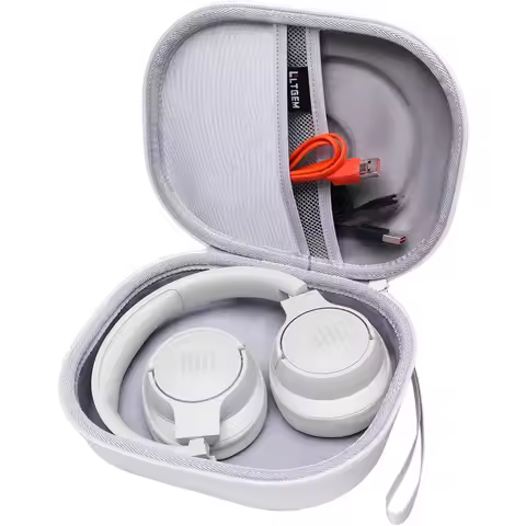 LTGEM EVA Hard Case for JBL Live 770NC/660NC/650BT/460NC/500BT and JBL Tune 770NC/E45BT Bluetooth Wi