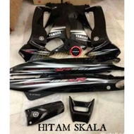 COVERSET ORIGINAL HLY 125ZR HITAM SKALA