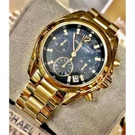 MK Watch Pawnable Michael Kors Motherpearl Chronograph Watch
