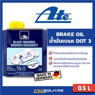 ATE Brake Fluid DOT 3 0.5 Liters Oil Square