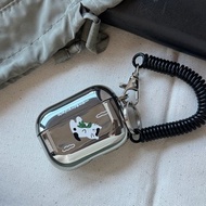 懶懶貓 AirPods Pro2 / 4代 電鍍款保護殼
