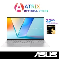 【Pre-Order】ASUS Vivobook S 15 | S5507QA-MA056W | 15.6" OLED  | Snapdragon X Elite X1E-78-100 | 32GB RAM | 1TB SSD | 2Y