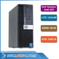 Dell Desktop Computer - DUCANHPC - Dell Optiplex 3040 Sewing (Core i3 6100 / 8G / SSD 240) - 12T Warranty - Gift