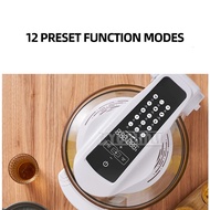 2025 10L Air Fryer Household Glass Large Capacity Visible Air Fryer Multifunctiona Electric Fryer