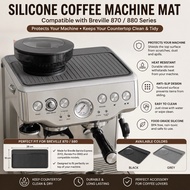 Coffee Pad Compatible with Breville 870 880 Silicone Coffee Machine Mat