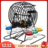 Gispark 1 Set Bingo Lottery Machine Drinking/Home/Pub Entertainment Game