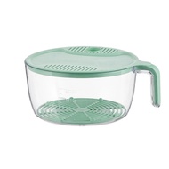 wsustore--Rice Strainer Beans Washer Strainers and Rice Washer Strainer Bowl with Cover Rice Cleaner