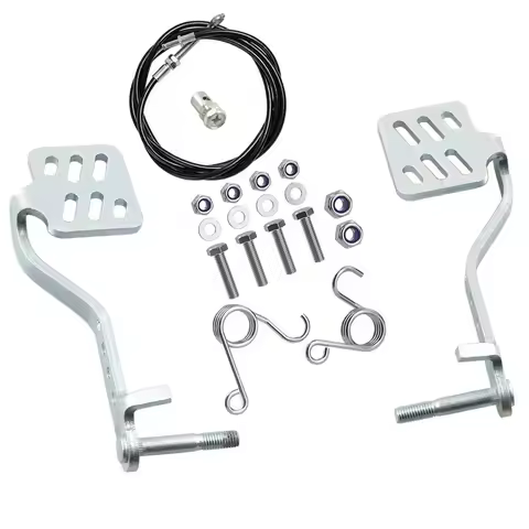 Go Kart Pedals Brake Pedal Spring Throttle Cable for Predator 212cc 6.5hp Road Rocket Azusa Fun Radi