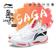 Sepatu Olahraga Limited New Sepatu Badminton Lining Saga 2 / II Pro AYAT003 / AYAT003-3 White