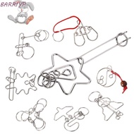BARR1YP 3D Metal Puzzle Fun Unlock Toy Learning Toys Brainteasers Games Children And Adults Cognitio