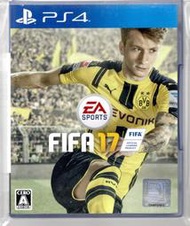 {瓜瓜皮}PS4二手品 原版片 日文版  國際足球大聯盟2017  FIFA17(遊戲都能回收)