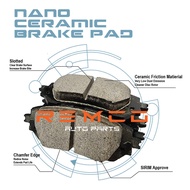 Honda Accord SDA SV4 SM4 S84 Civic S5A SNA TRO S9A Honda StreamS7A Metallic Ceramic Rear Disc Brake Pad