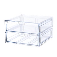 Daiso 2-Layer Jewelry Storage Drawer Box 13x13x8cm Jewellery Box
