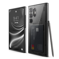 elago X-Ray Case for Galaxy S24 Ultra เคสใสลายวงจรไฟฟ้า ใส่การ์ดได้และแตะได้ สินค้าพร้อมส่ง