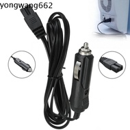 JERON Mini Fridge 12V Replacement DC Power Cord 2m 2-Pin Lead Plug Wire for Car Cooler/Cooler Box