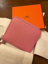 Hermes Silk in compact wallet