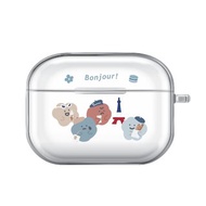 小巴黎-AirPods1/2/3/4/Pro/Pro2 韓國連體耳機保護套 耳機殼