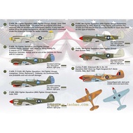 Ready Stock PRSC72175 China Anti-War Period P-40 Fighter 1/72 Assembled Airplane Model Multi-Coating
