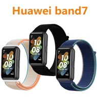 [HOT JUXXKWIHGWH 514] Nylon Loop Strap For Huawei Band 7 Smart Watch Sport Woven Band For Huawei Band7 Replacement Accessories
