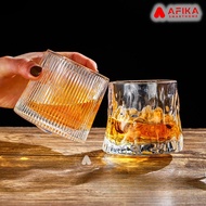 Crystal Wine Glass Spinning Wobble Cognac Wine Glass 150 ML