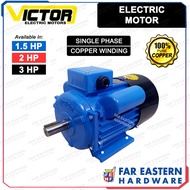 VICTOR Electric Induction Motor 100% Copper Winding Single Phase 1.5HP | 2 HP | 3 HP