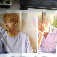 BTS V AND JIMIN POSTER (LOVE YOURSELF HER EDITION) (USED) (EPOP)