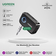 Ugreen Car Bluetooth Receiver Audio Speaker Stereo BT5.3 Open Mic