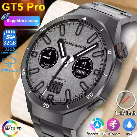 DT5 Pro Smart Watch Amoled Screen 4GB MP3 MP4 Player Bluetooth Network Sharing APP Store ChatGPT Sma
