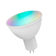WiFi Smart Bulb RGB+W+C LED 5W GU5.3 Dimmable Light Phone APP Remote Control Compatible with Alexa  
