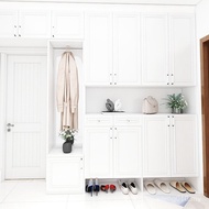 Manufacturer Cloakroom Kitchen Storage Cabinet Kitchen Cabinet Aluminum Profile All Aluminum All Alu