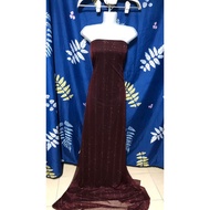 A757 - Metallic elastic chiffon fabric (1m x 1.6m), strong 4-way stretch