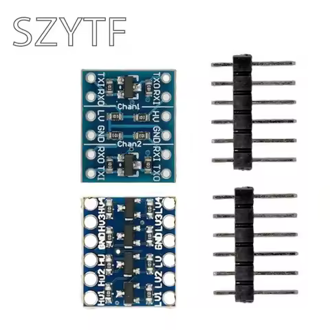 5pcs 2/4 Channel IIC I2C UART SPI Logic Level Converter Bi-Directional Module 5V to 3.3V Tool