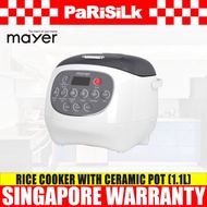 Mayer MMRC30 Rice Cooker with Ceramic Pot (1.1L)