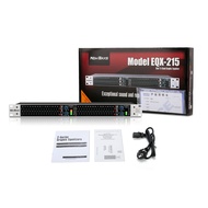 NewBaxs EQX215 Professional พร้อมอินเทอร์เฟซเอาท์พุทซับวูฟเฟอร์อิสระ Dual 15 Segment Equalizer ประสิ