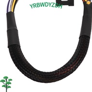 CRBWDK OBD2 Cable, 16 Pin Male to Female 1ft/30cm OBDII Cable, Rugged Braided Shielding With Mountin