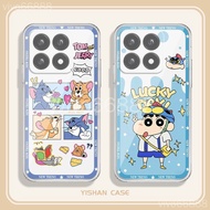 IQOO 15R 15 Phone Case iqoo 15r 13 12 Pro Protective Case Transparent Cartoon Cute Shock-resistant P