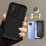 3in1 Vivo Y02 Y02A Full Package Shockproof Phone Case for Vivo Y21D Y04 Y03 Y03T Y02S Y91 Y93 Y95 Y9