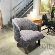 Noir Tweed Accent Chair Sofa Chair Modern Living Room Chair Bedroom