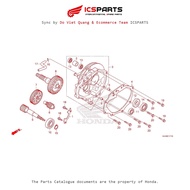 Gearbox (E17-10-C) HONDA Vision 110 (September 2014+) Parts Catalog