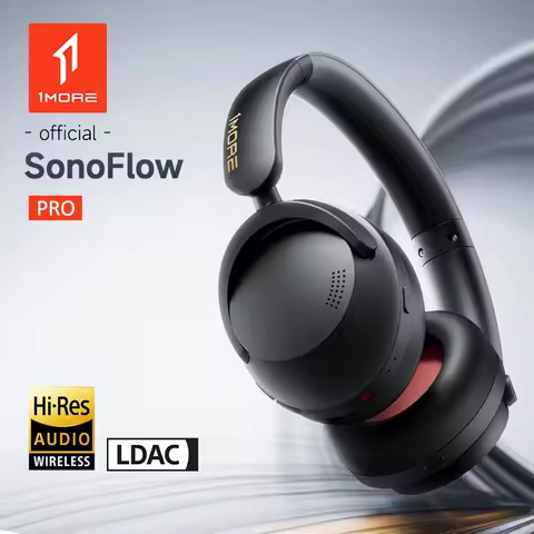1MORE SonoFlow Pro HQ51 Noise Cancelling Wireless Headphones Bluetooth V5.4 AAC LDAC Hi-Res QuietMax