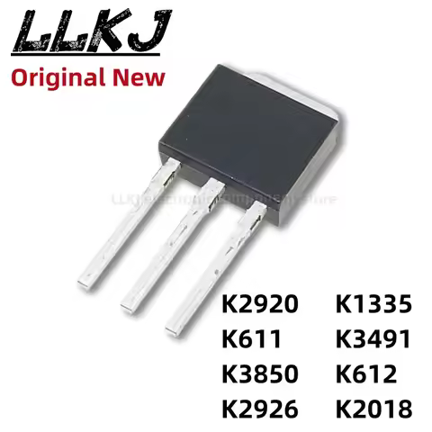 1pcs 2SK2920 2SK611 2SK3850 2SK2926 2SK1335 2SK3491 2SK612 2SK2018 TO251 MOS FET TO-251