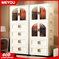 Foldable Cabinet for Clothes Organizer Plastic Durabox Cabinet Drawer Home Organizer Wardrobe