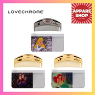 【LOVECHROME Disney Collection】 TSUKI Hair Comb “Dreaming” Series – Rapunzel K24GP Gold / Ariel K24GP