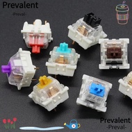 PREVALENT 10pcs Mechanical Keyboard Switch, Clicky Tactile Gaming Switch,  Silent  LED Linear MX Swi