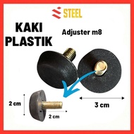 Plastic Legs M8 Bolts Adjustable Table Legs Cupboard Rack Furniture Adjuster M8 Anti-Shake