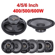 -1Pcs 4/5/6 Inch Car Speakers 400/500/600W Vehicle Door Subwoofer Audio Stereo Full Range Freque ◁♦
